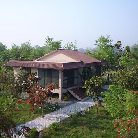 V Resorts Dudhwa Wilderness Camp Lakhimpur Exteriör bild