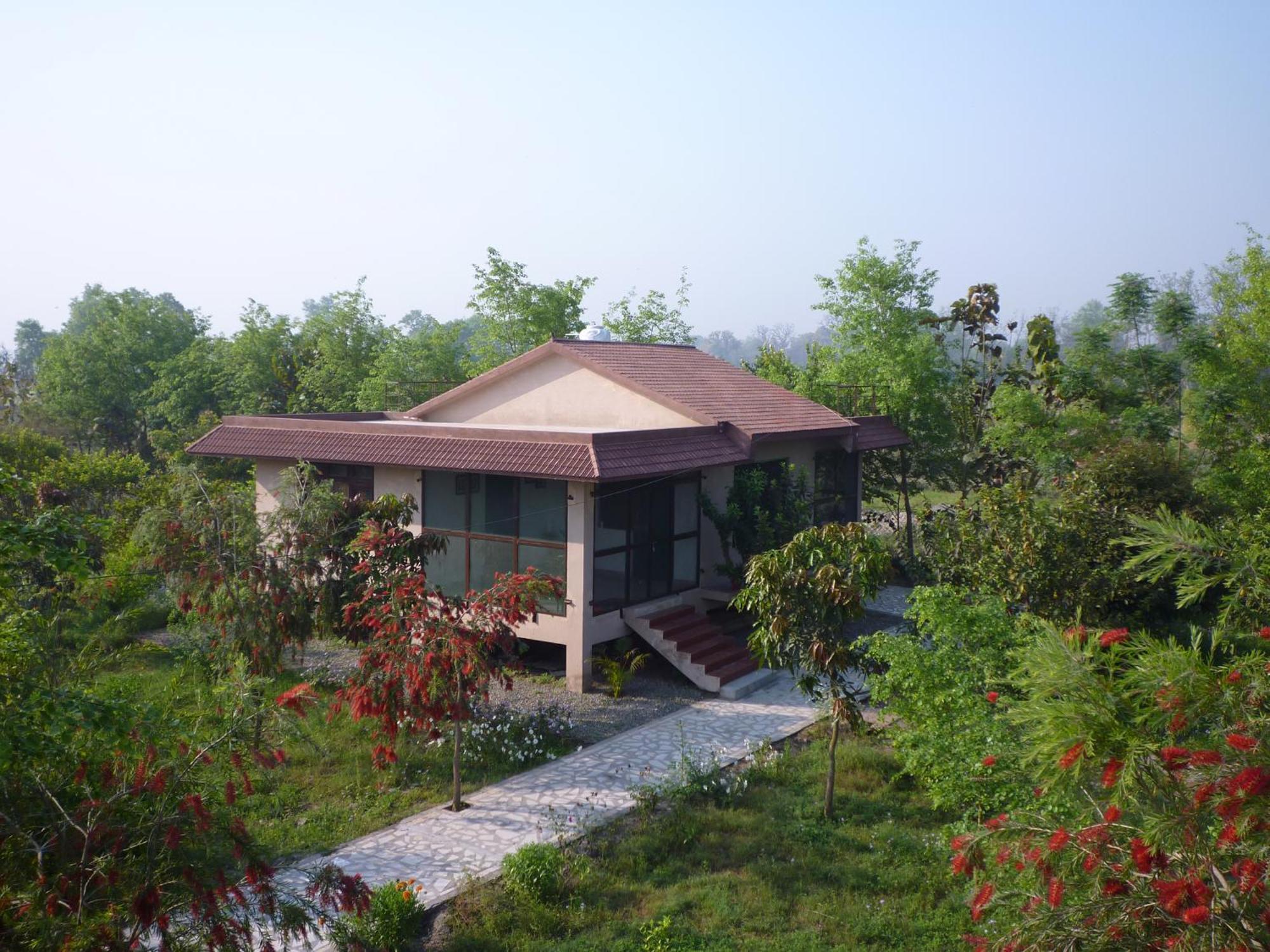 V Resorts Dudhwa Wilderness Camp Lakhimpur Exteriör bild
